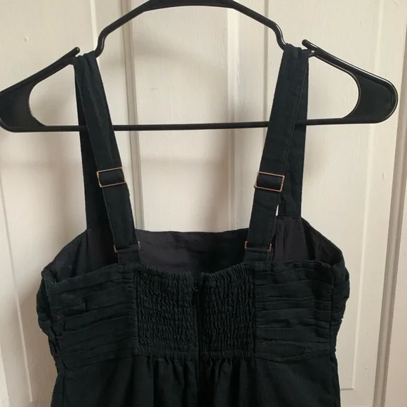 Abercrombie & Fitch Emerson Wide Strap Mini Dress Black Medium - Picture 5 of 9